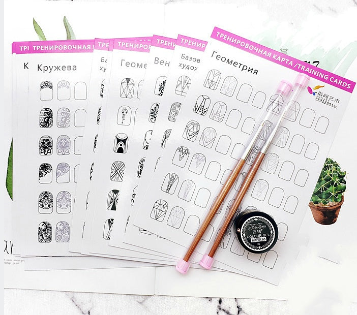 Manicurist Painting Workbook