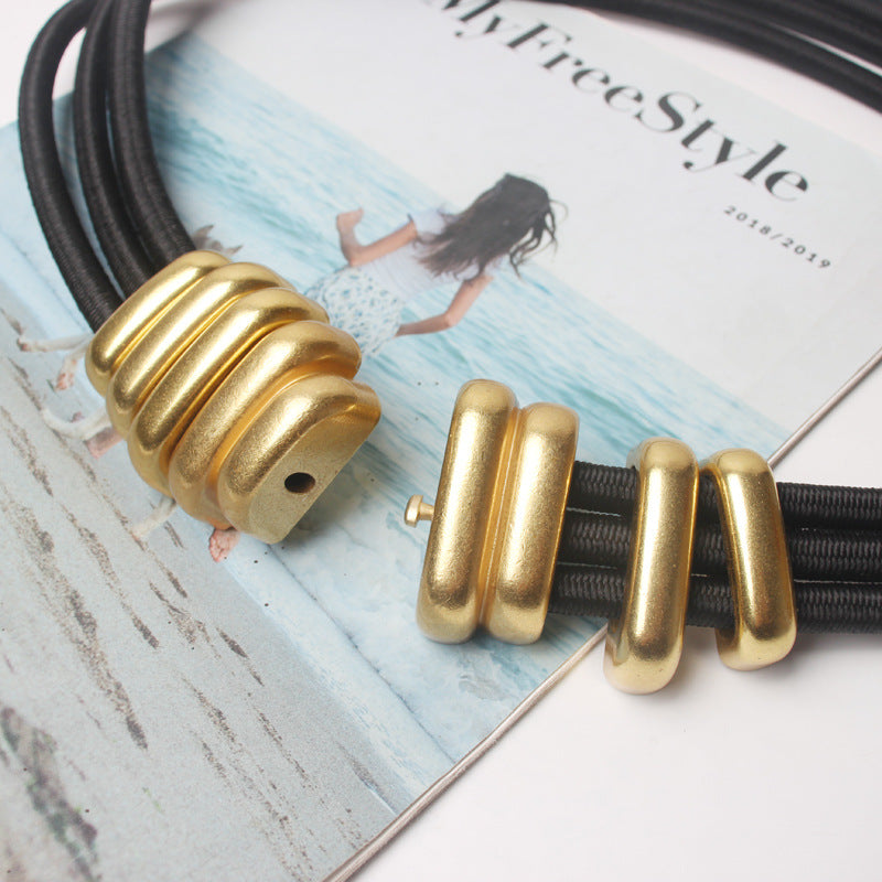 Metal ring belt
