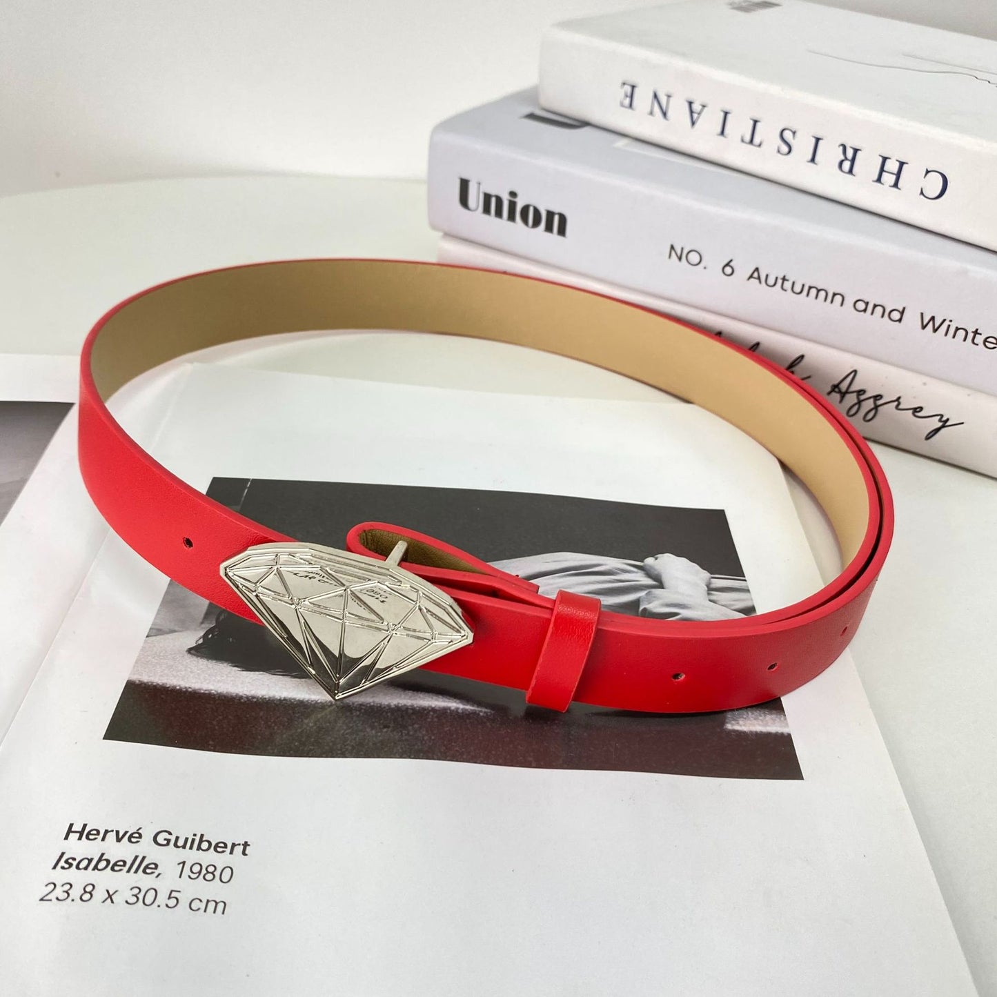 Fashionable All-match Diamond Buckle For Women Belt