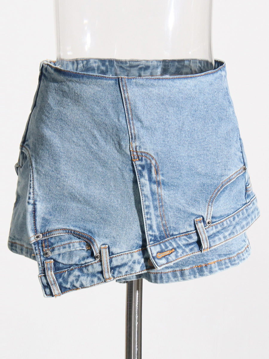 Personlige Denim Shorts til Kvinder