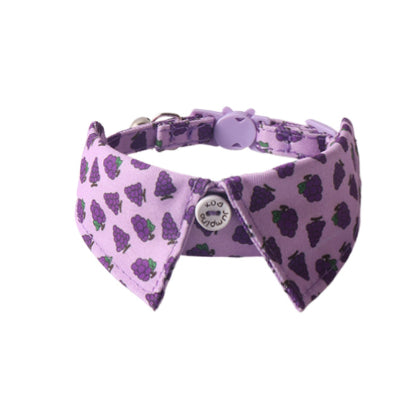Fruit Blossom Series Bow Tie Cat Collar