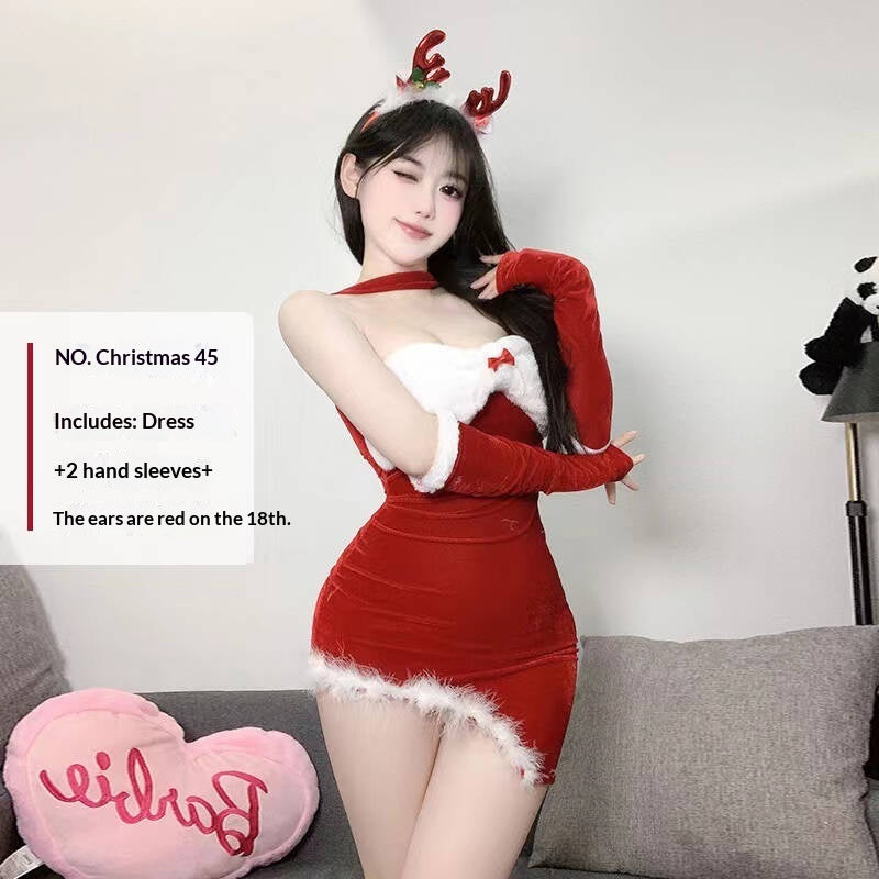Tube Top Dress Women's Set