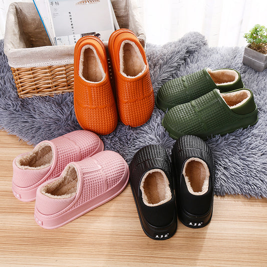 Warm outdoor parent-child cotton shoes
