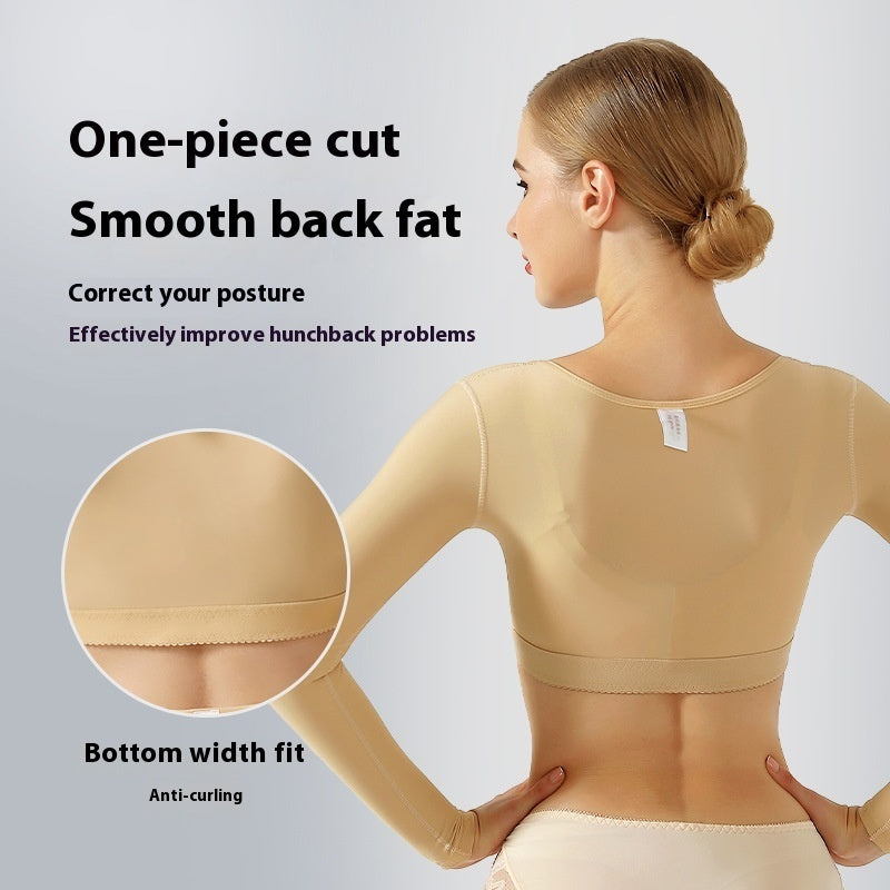 Long Sleeve Arm Corset Breast Holding Chest Plate