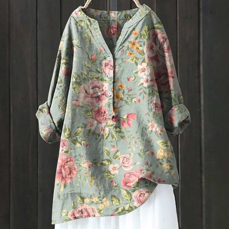 Fashionable And Versatile Casual Women's Shirt
