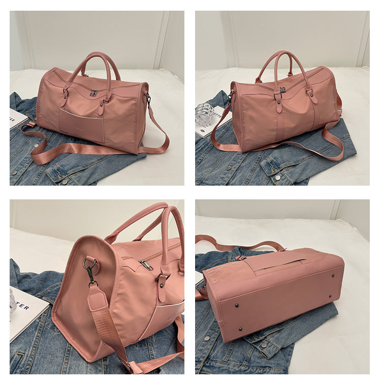 Large Capacity Waterproof And Foldable Female Hand-held Luggage Bag