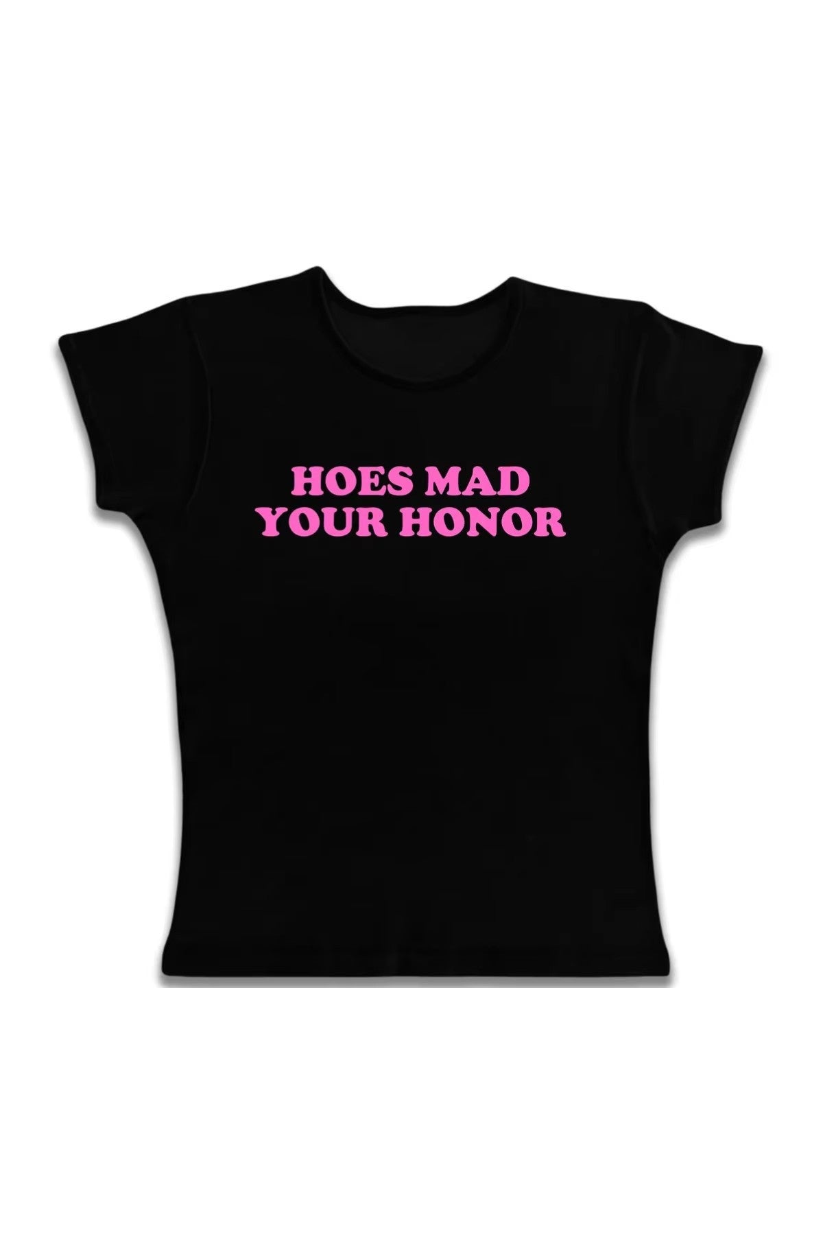 Sweet Cute Casual Letter Printed T-shirt Top Round Neck