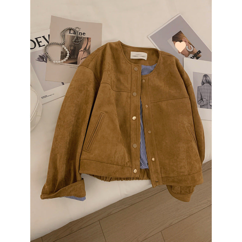 Fashion Petite Jacket Top Autumn New High-end Versatile