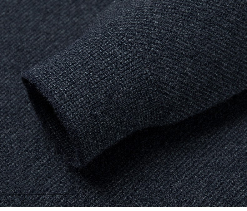 Woolen Sweater Men's Thick Men's Middle-aged Business