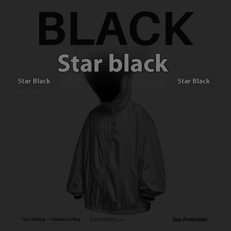 Lightweight Three-proof Technology Sun Protection Clothing Outdoor Exercise Hooded Coat
