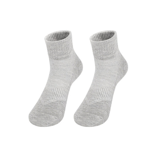 Men's And Women's Summer Thin Solid Color Mesh Socks For Running