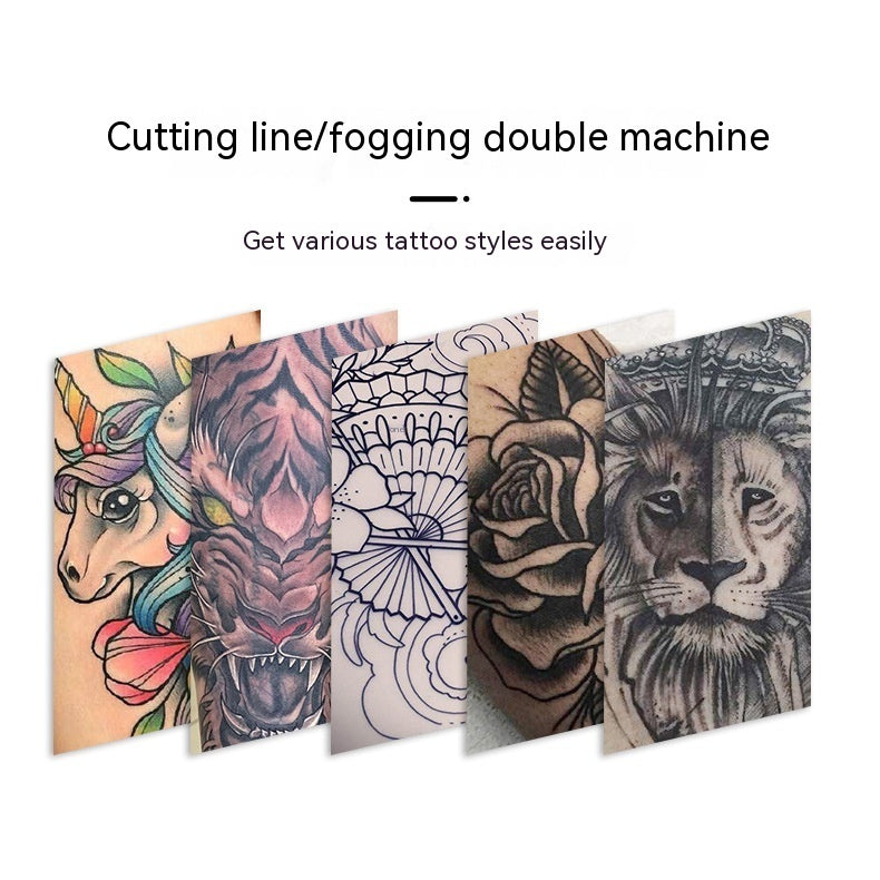 Skull Double Machine Suit Practice Working Motor Tattoo Machine