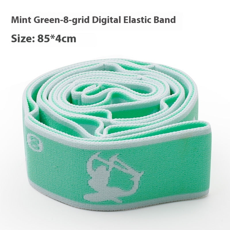 Children's Adult Digital Eight-grid Latin Dance Yoga Stretch Belt