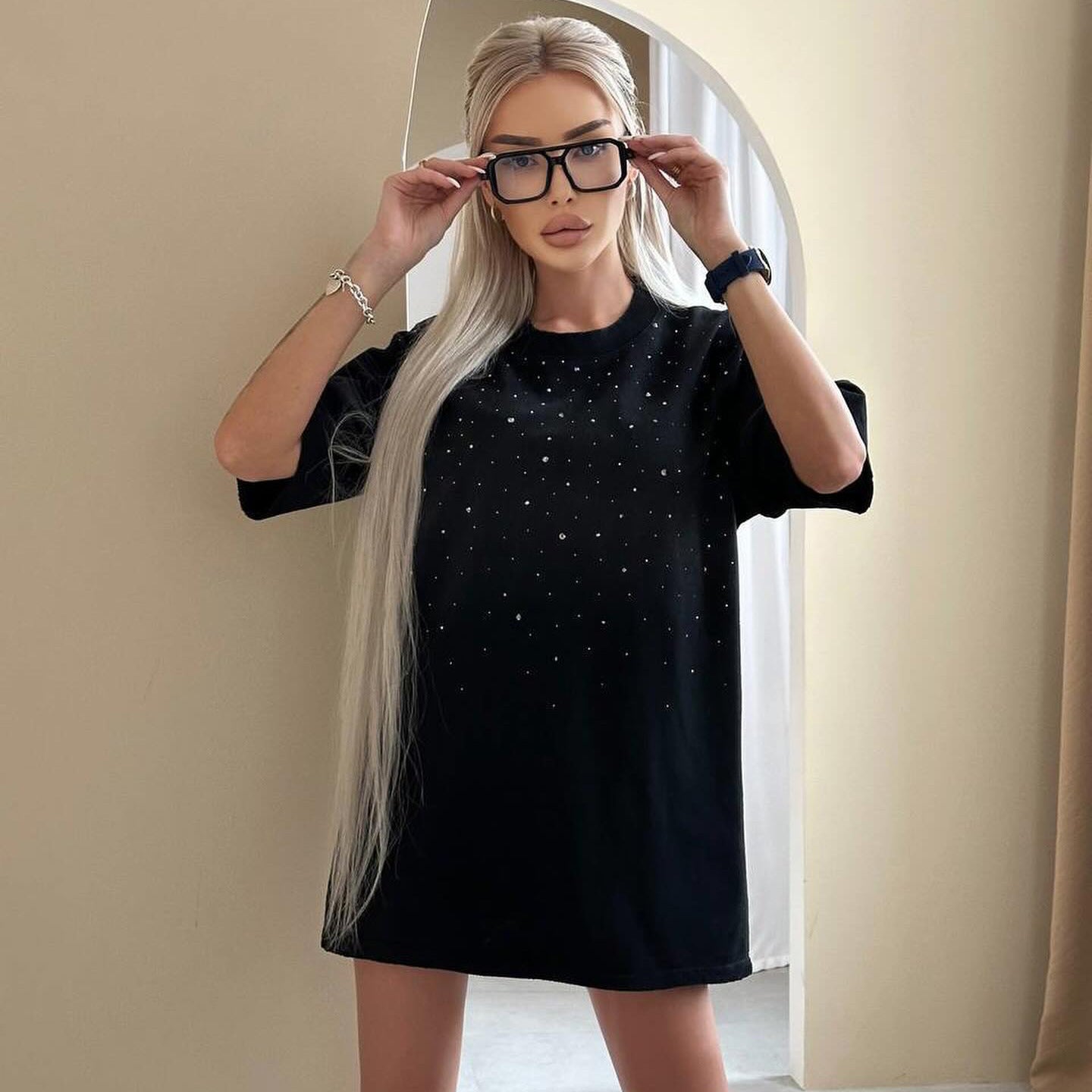 Urban Stil All-matching Løs Tynd Top til Kvinder
