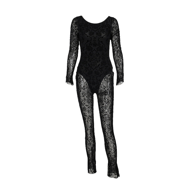 Fashion Style Temperament Slim Fit Bodysuit Women's Clothing