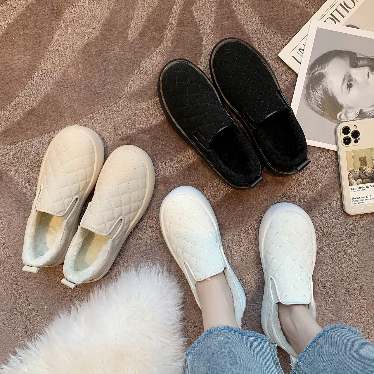 One Pedal Loafer til kvinder vinter