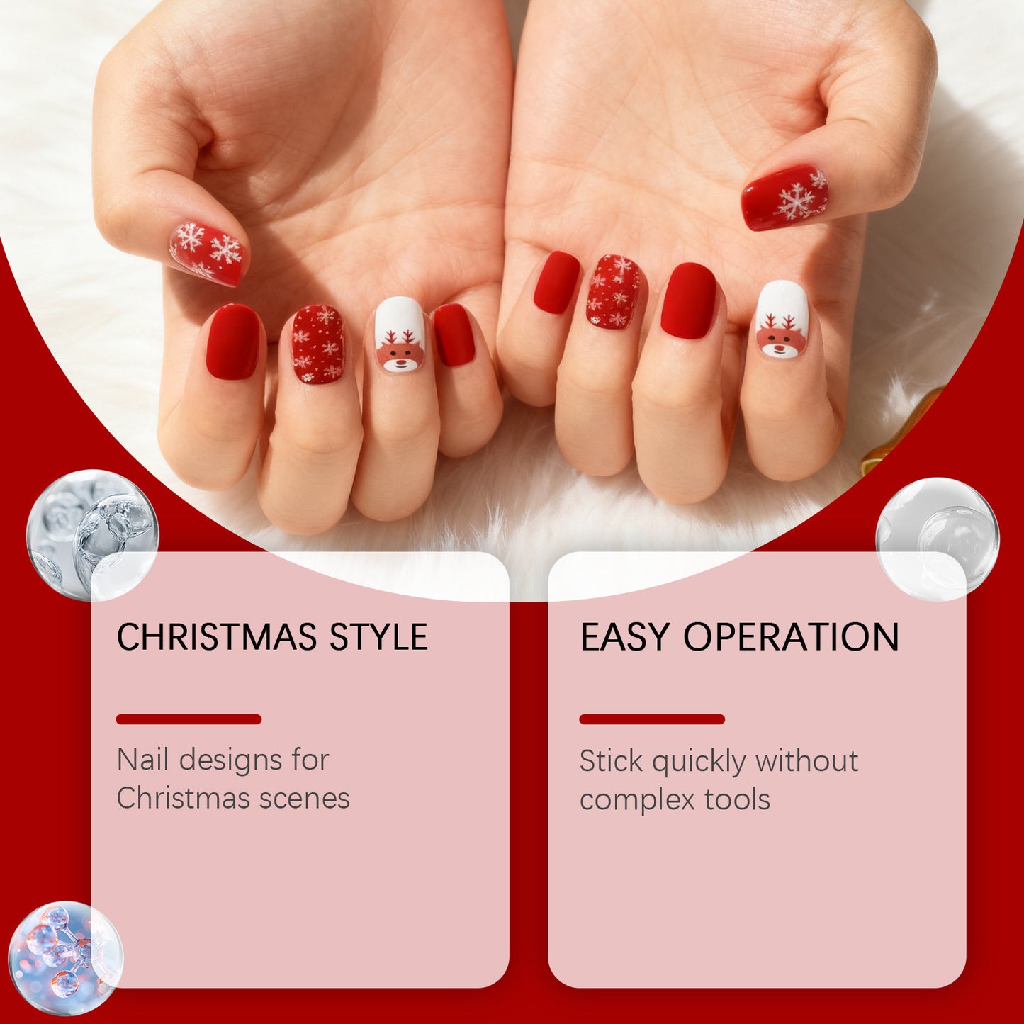 Soft Gel Nail Sticker Set