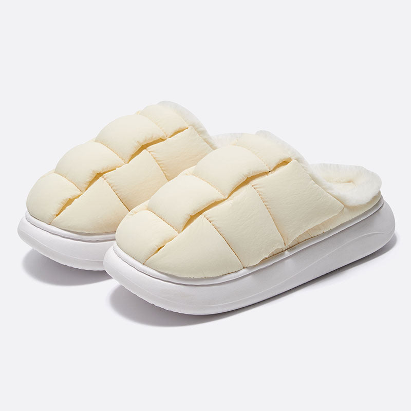 Women's Winter Square Bread Cotton Slippers