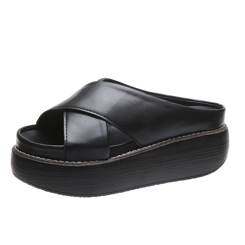 Women's All Match Platform Platform Large Size Sandals