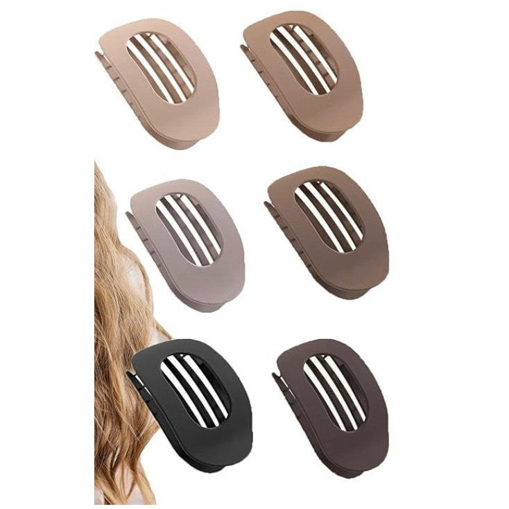 Women's Portable And Simple Plastic Frosted Grip