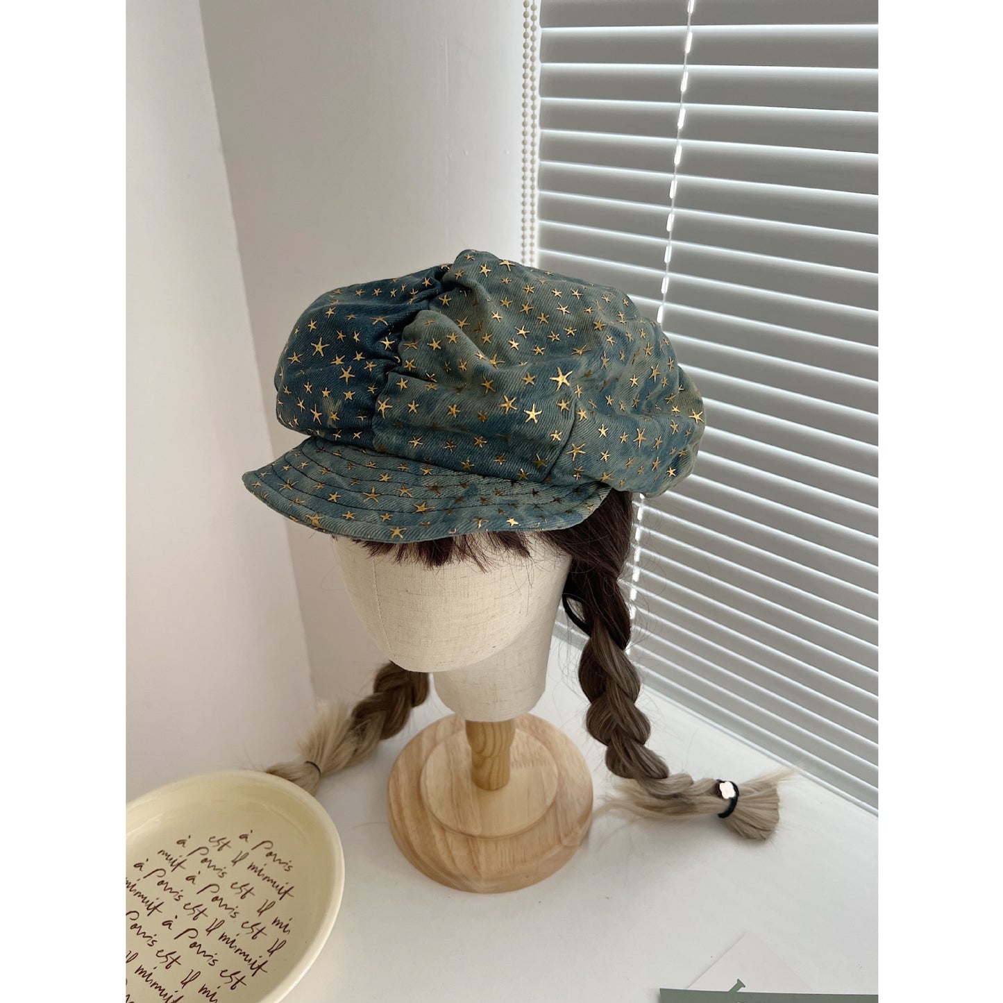 XINGX Big Head Circumference Beret Female Vintage Painter Hat