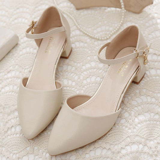 Fashion Women's All-match Closed Toe Work Shoes