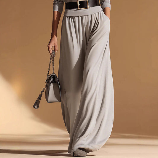 Black Halter-neck Two-piece Set Gray Top And Pants