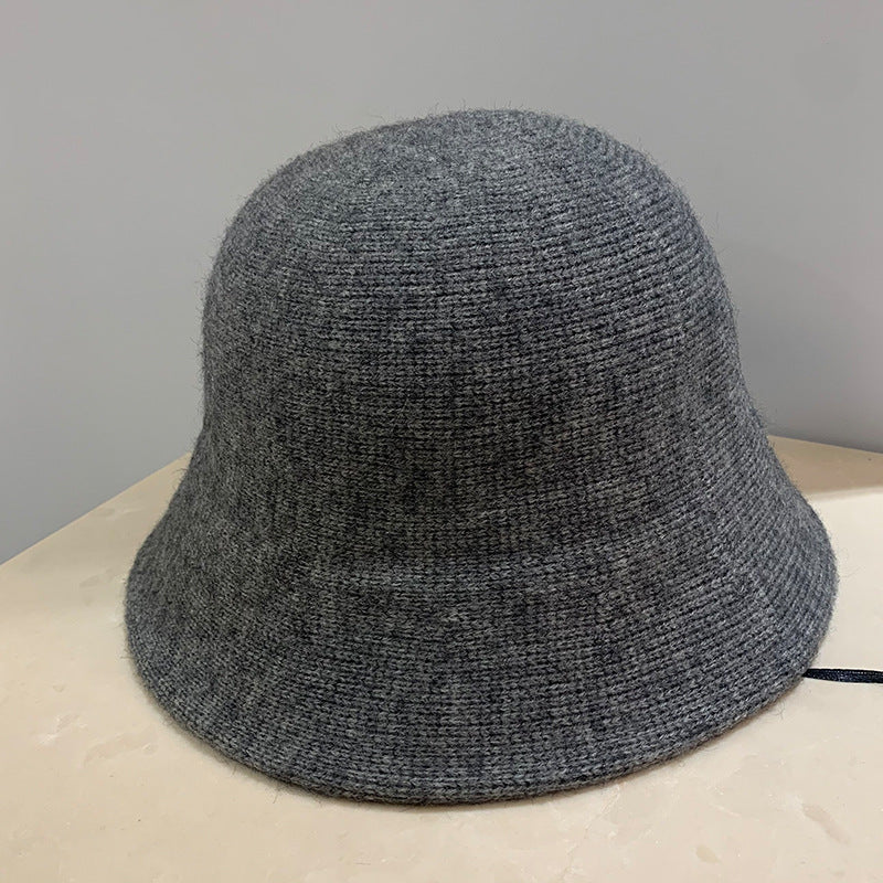 Women's Fashionable And Versatile Wool Knitted Fisherman's Hat