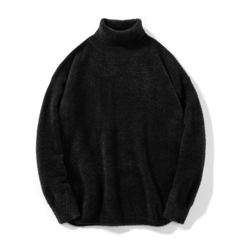 Men's Autumn And Winter Thickening Trend Loose Knit Warm Sweater