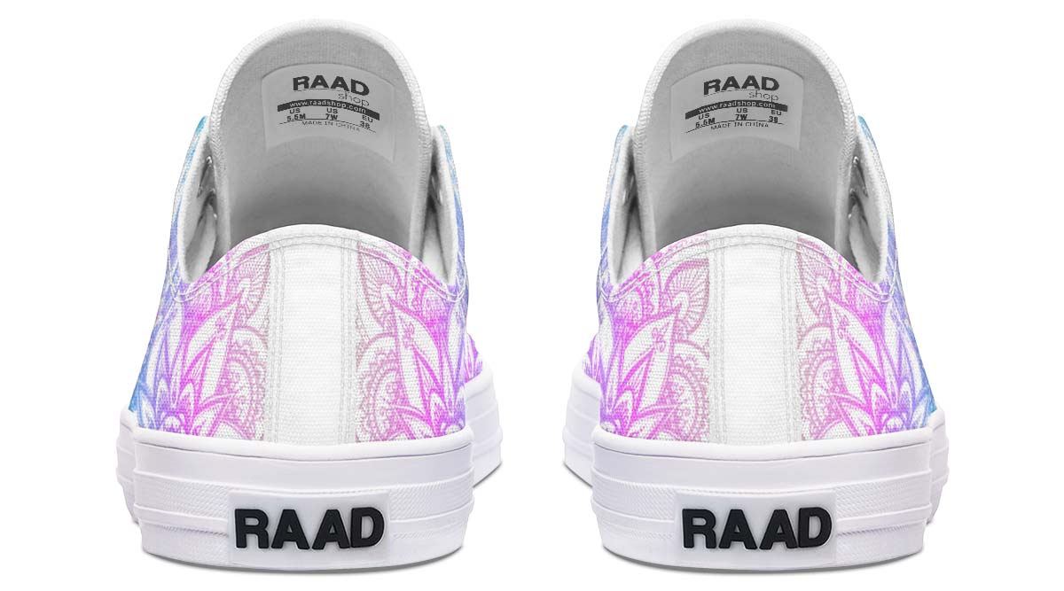 Fashion Print Couple Low-Top Canvas Shoes