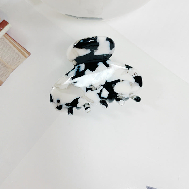 Korean Style Cellulose Acetate Sheet Hair Accessories Trumpet Simplicity Temperament Hair Claw Women