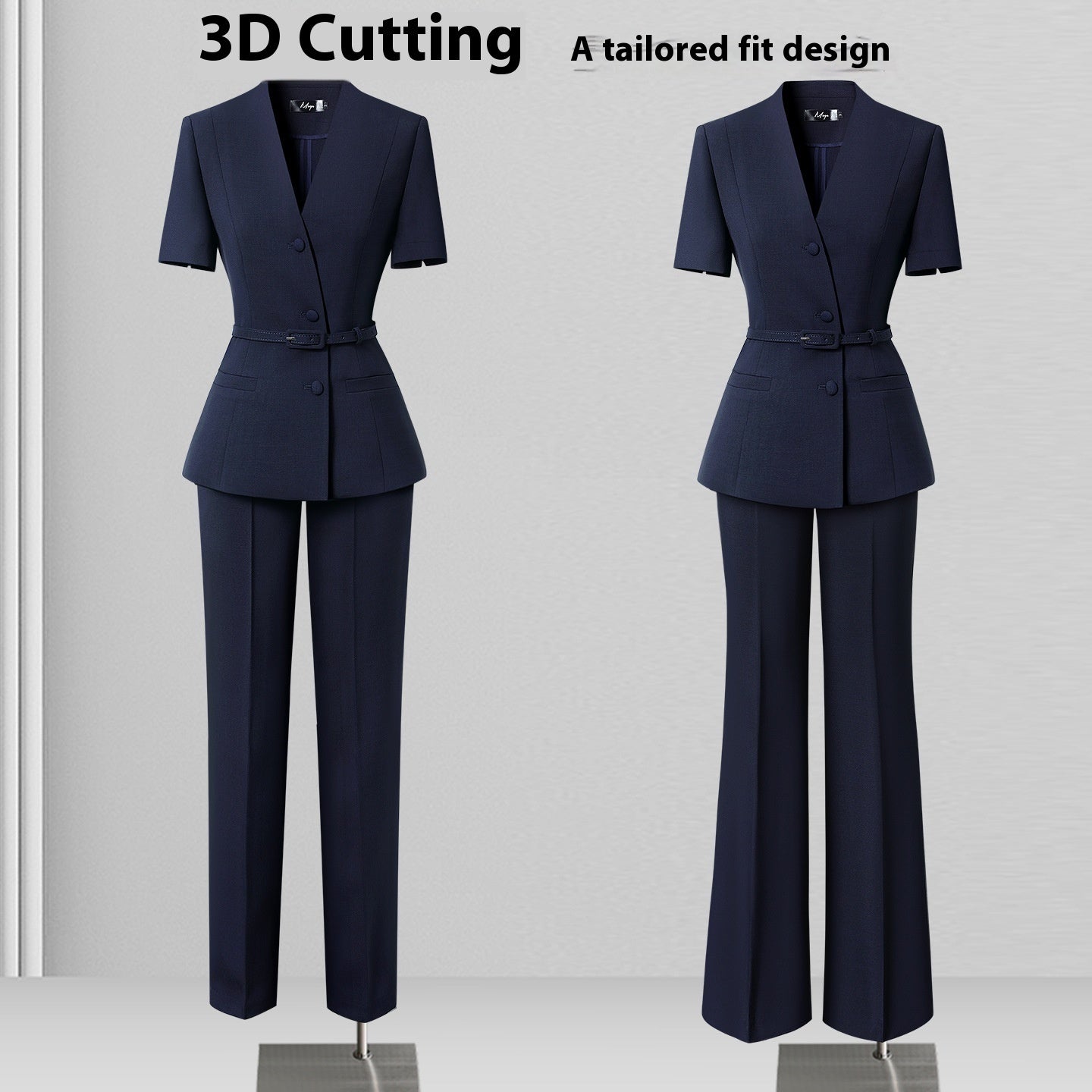 Short Sleeve Suit Women's Summer Thin Business Wear