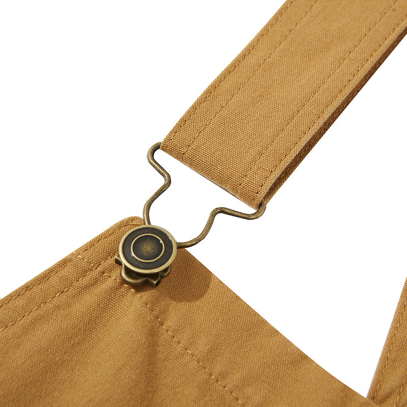 Canvas Japanese Style Workwear Overalls