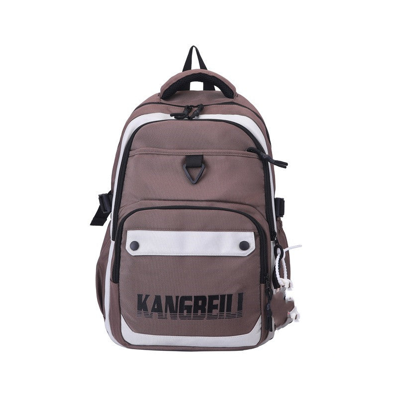 Individual Casual Colorblocking Backpack