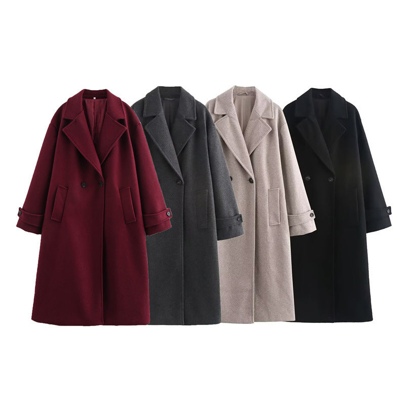 Women's High-end Versatile Long Coat