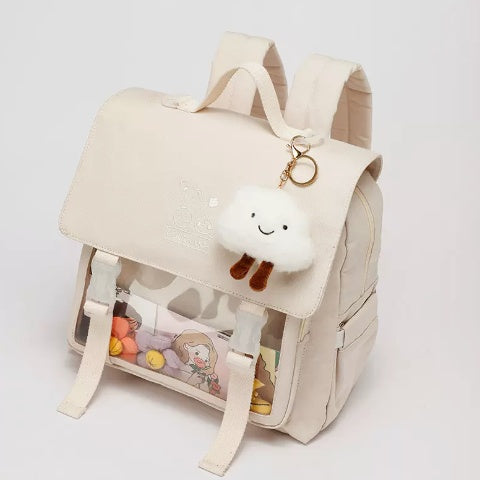 Original Female Minority Students Transparent Backpack