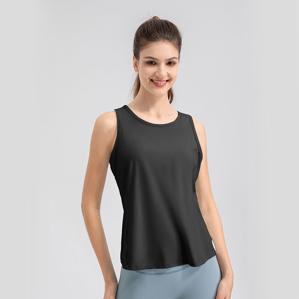 Dame Let 30D Fint Garn Sommer Yoga Top