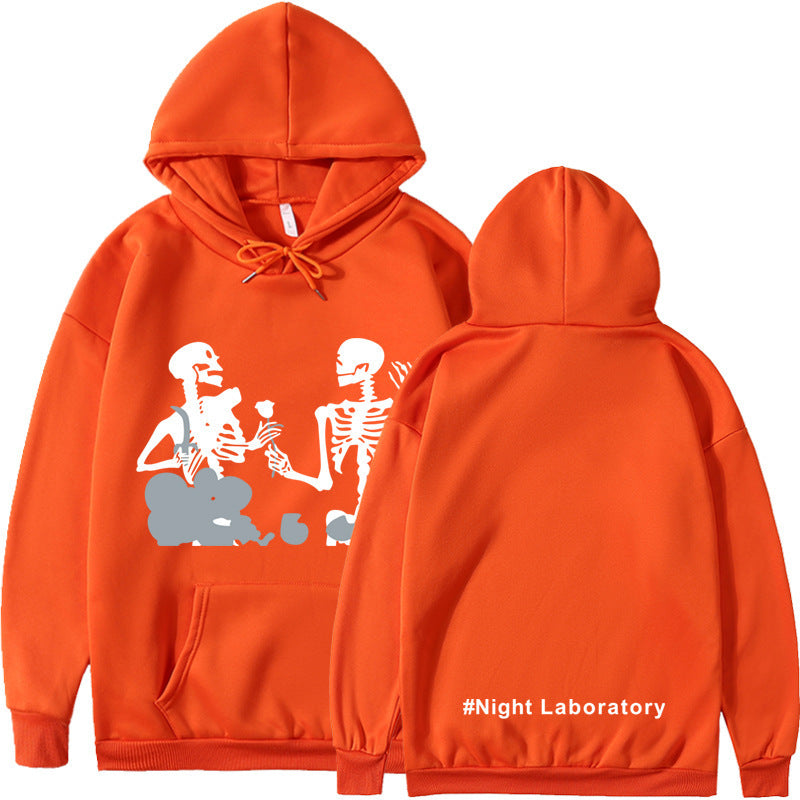 Night Laboratory Korean Style Versatile Personality Hoodie