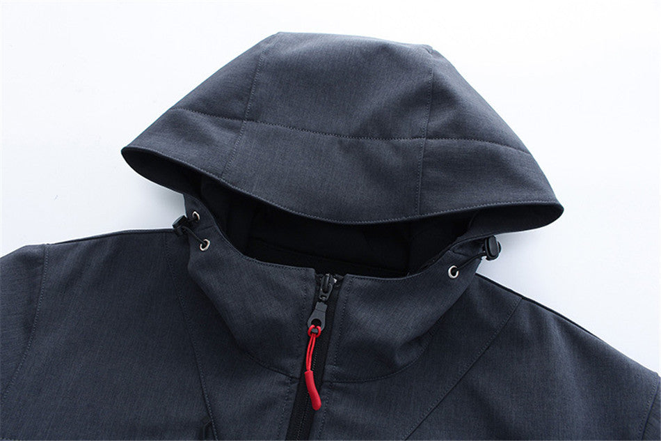 Men's winter sports outdoor soft shell jacket