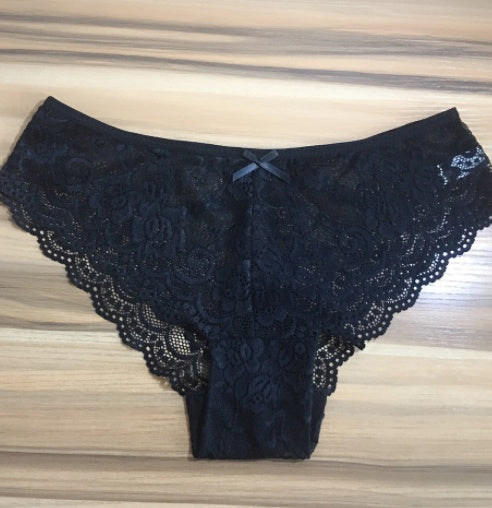 Lace Women's Briefs European And American Large Size Shorts