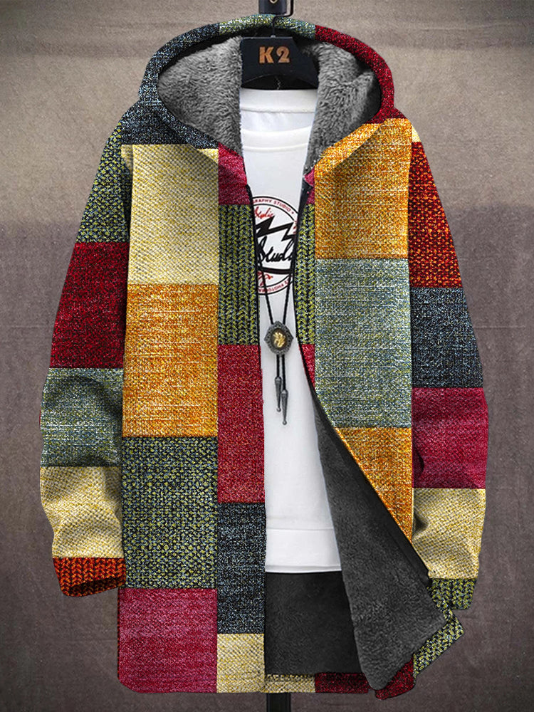 Fashionable Digital Printed Fleece Men's Jacket