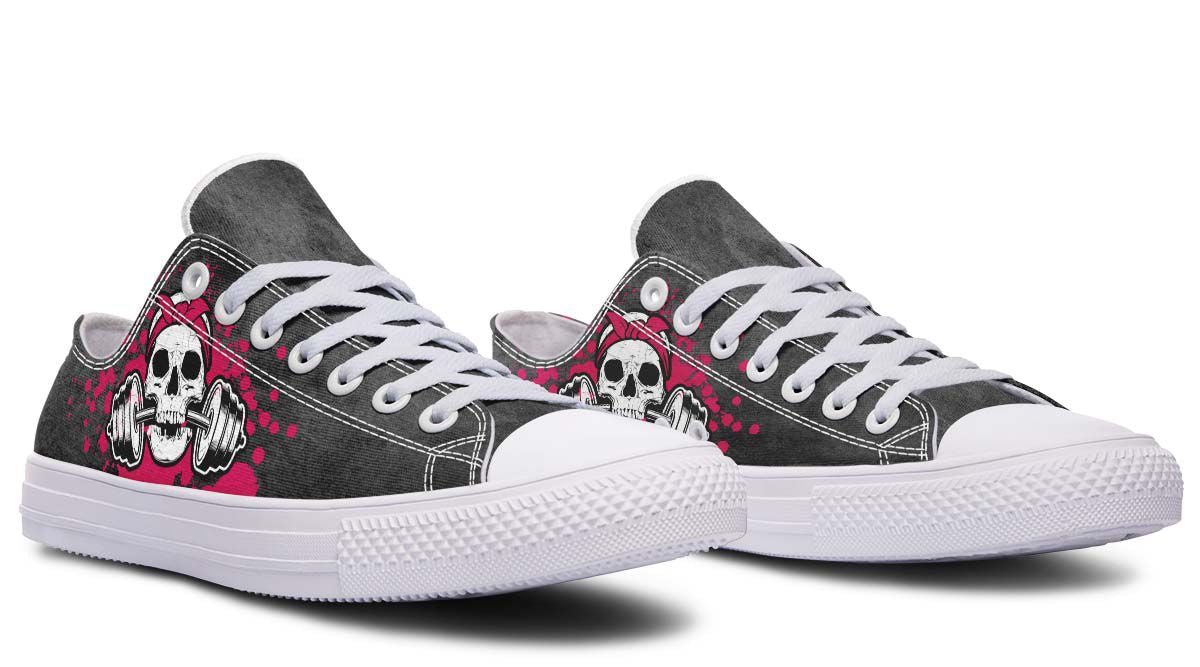 Fashion Print Couple Low-Top Canvas Shoes