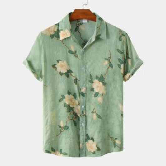 Men's Youth Fashion Slim-fitting Cool Short Sleeve