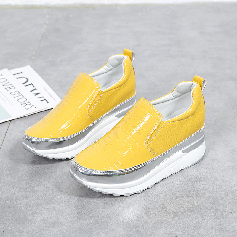Loafers Women 40 Platform Lazy Shoes