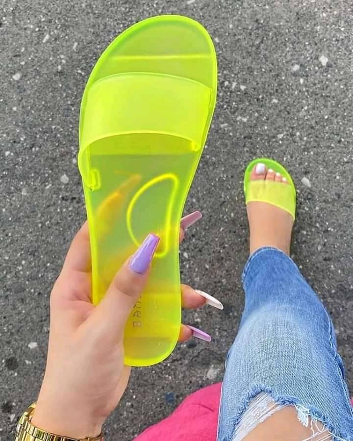 Women's Shoes Butterfly Fruit Sandals And Slippers