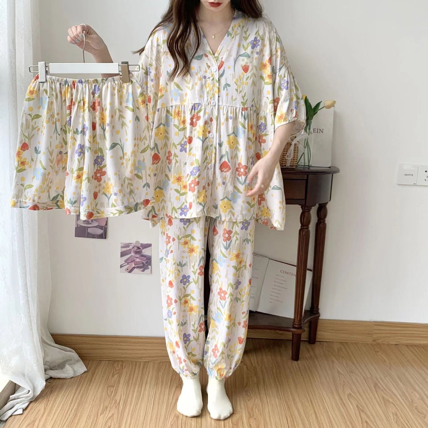 Middle-aged And Elderly Women's Home Shorts