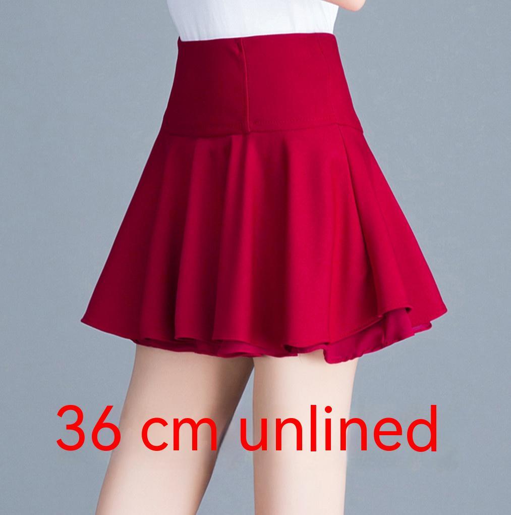 New Spring And Autumn High Waist Stretch Pleated Chiffon