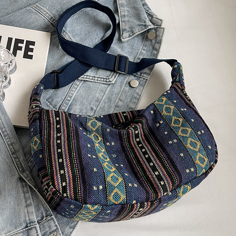 Large-capacity Vintage Versatile Crossbody Bag Fashionable