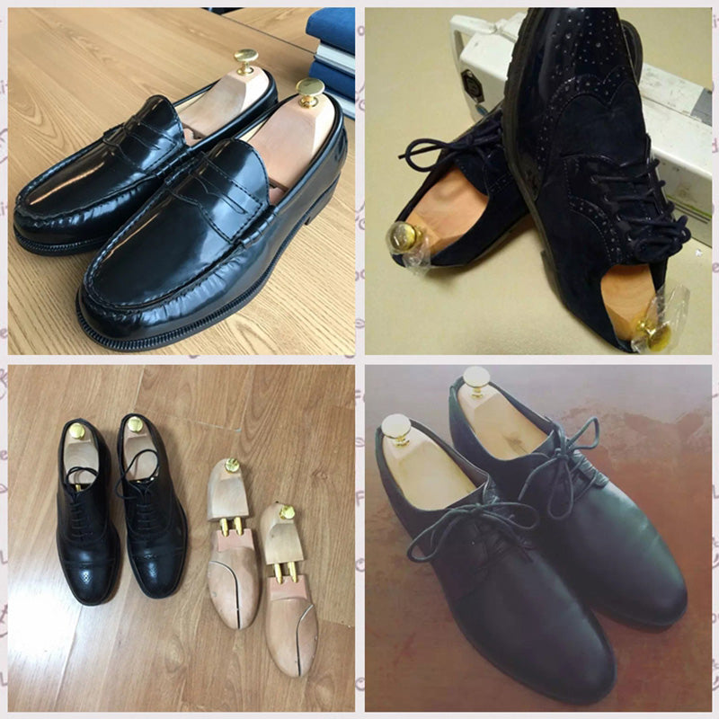 Solid wood shoe last