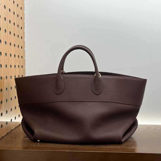 Simple Crossbody First Layer Cowhide Large Capacity Totes